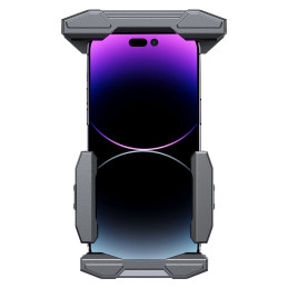 
Telefono laikiklis motociklo, dviračio, vežimėlio vairai, juodas
