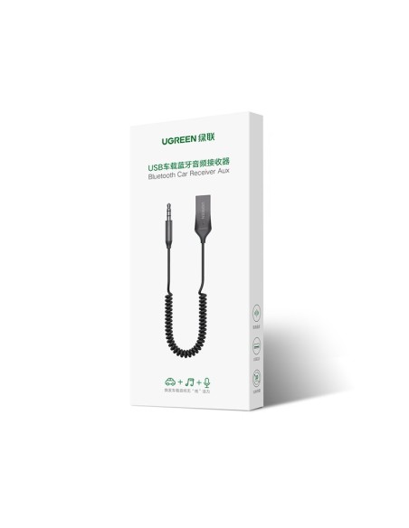 Garso imtuvas Bluetooth 5.3 garso adapteris, USB AUX lizdo laidas, juodas
 
Garso imtuvas Bluetooth 5.3 garso adapteris, USB AUX lizdo laidas, juodas