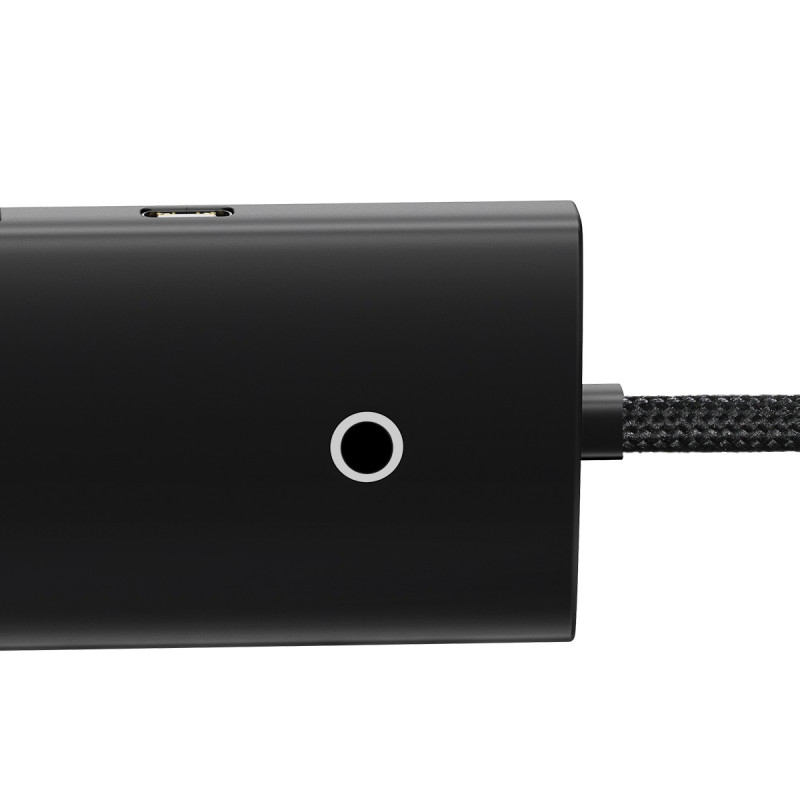 HUB USB skirstytuvo adapteris – 4x USB 5Gb/ s 25cm Lite Series juodas