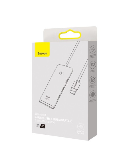 HUB USB skirstytuvo adapteris – 4x USB 5Gb/ s 25cm Lite Series juodas
 
HUB USB skirstytuvo adapteris – 4x USB 5Gb/ s 25cm Lite Series juodas