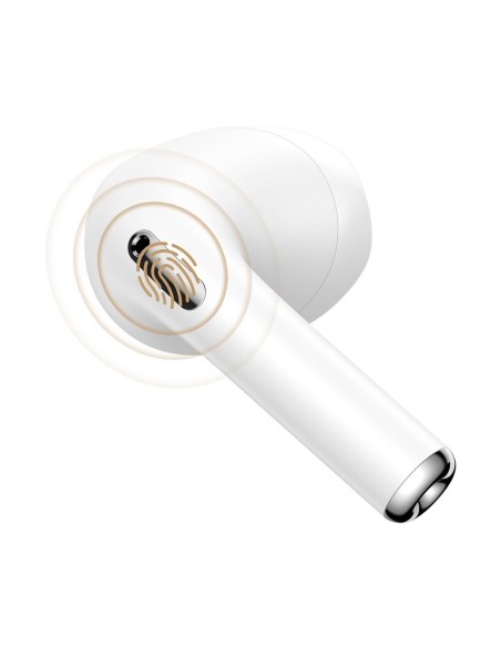 Belaidės Bluetooth 5.0 TWS į ausis įdedamos ausinės, atsparios vandeniui IPX5 E8 baltos spalvos Belaidės Bluetooth 5.0 TWS į ausis įdedamos ausinės, atsparios vandeniui IPX5 E8 baltos spalvos