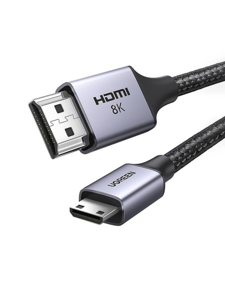 Mini HDMI – HDMI 8K adapterio laidas, 2m, pilkas
 
Mini HDMI – HDMI 8K adapterio laidas, 2m, pilkas