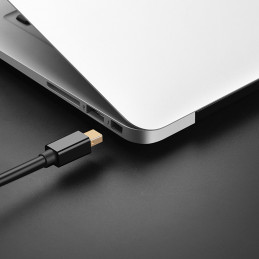 Mini DisplayPort kabelis – DisplayPort 2K 4K 1,5 m juodas