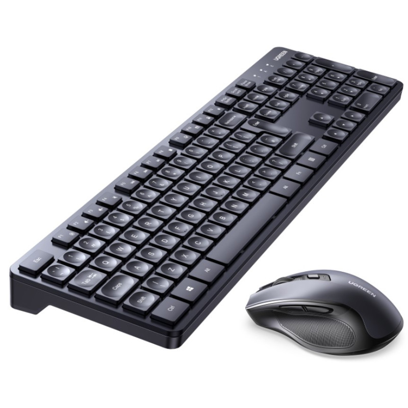 SET Belaidė kompiuterio pelė ir klaviatūra 2.4Ghz juoda
