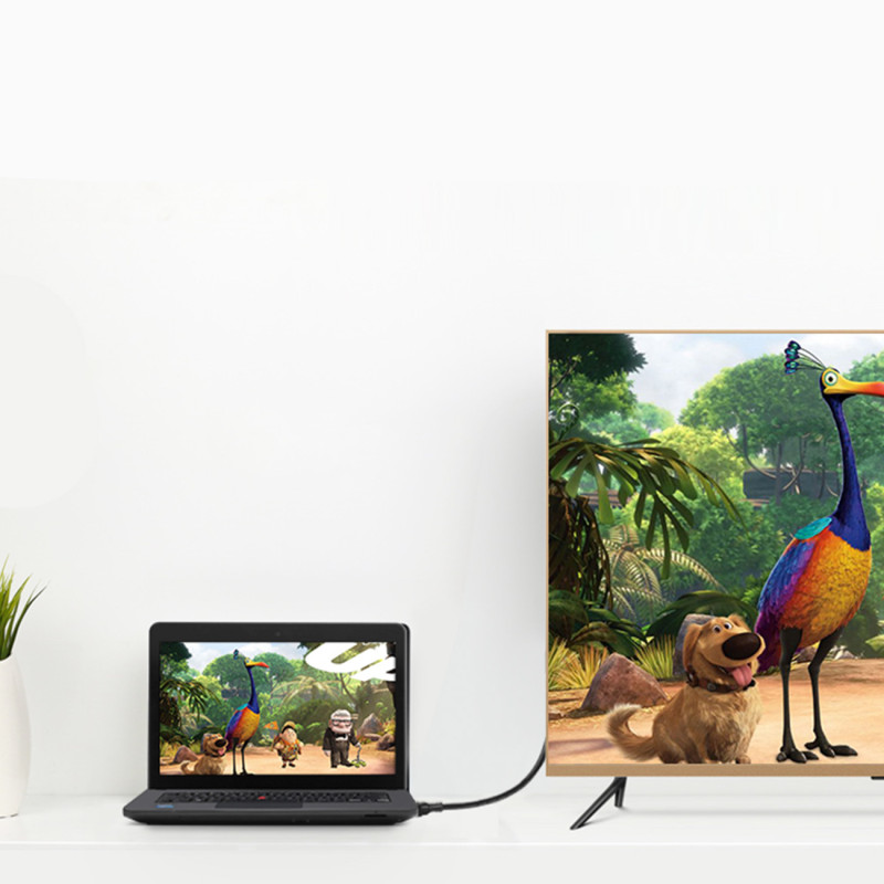 Mini DisplayPort kabelis – DisplayPort 2K 4K 1,5 m juodas