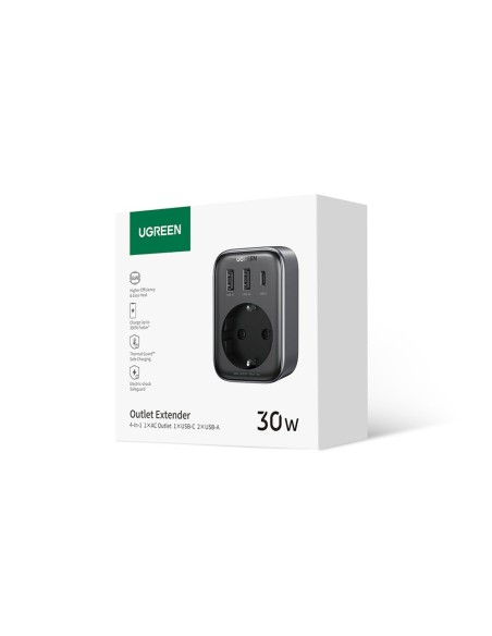 2in1 Sieninio įkroviklio adapteris EU AC 13A 2x USB USB-C 30W EU kištukas juodas
 
2in1 Sieninio įkroviklio adapteris EU AC 13A 2x USB USB-C 30W EU kištukas juodas