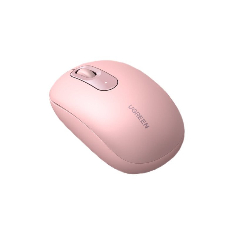 
Belaidė pelė kompiuteriui USB 2.4GHz, rožinė
