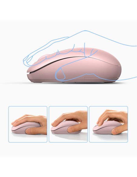 Belaidė pelė kompiuteriui USB 2.4GHz, rožinė
 
Belaidė pelė kompiuteriui USB 2.4GHz, rožinė