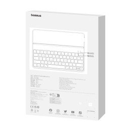 
Dėklas su klaviatūra, skirta iPad Air 4/ 5 10,9" / iPad Pro 11" + USB-C laidas Brilliance Series juodas
