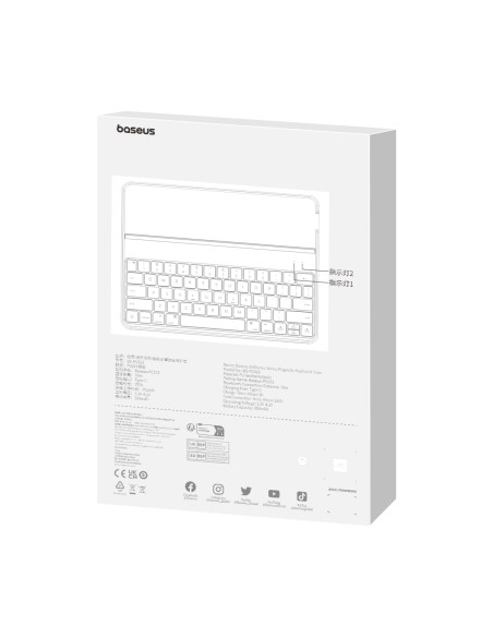 Dėklas su klaviatūra, skirta iPad Air 4/ 5 10,9" / iPad Pro 11" + USB-C laidas Brilliance Series juodas
 
Dėklas su klaviatūra, skirta iPad Air 4/ 5 10,9" / iPad Pro 11" + USB-C laidas Brilliance Series juodas