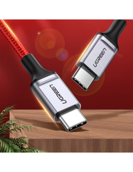 Pintas kabelis USB-C – USB-C 2.0 3A raudonas
 
Pintas kabelis USB-C – USB-C 2.0 3A raudonas