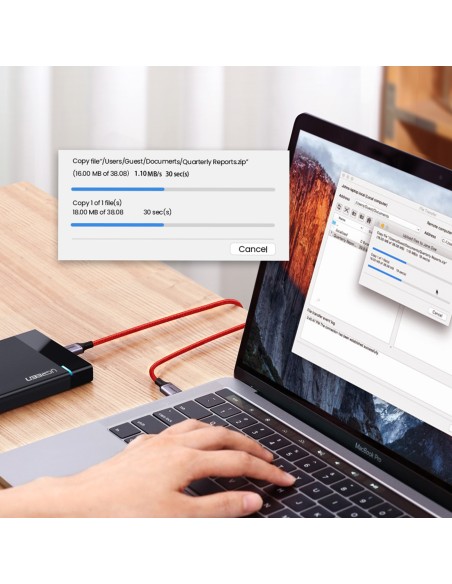 Pintas kabelis USB-C – USB-C 2.0 3A raudonas
 
Pintas kabelis USB-C – USB-C 2.0 3A raudonas