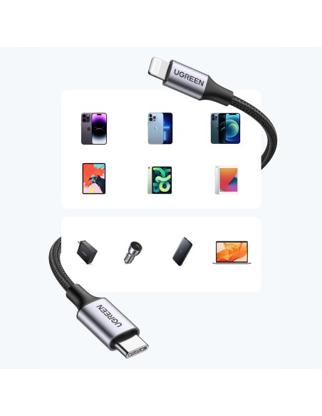 Kabelis iPhone Lightning - USB-C 2.0 MFi 2m, pilkas
 
Kabelis iPhone Lightning - USB-C 2.0 MFi 2m, pilkas