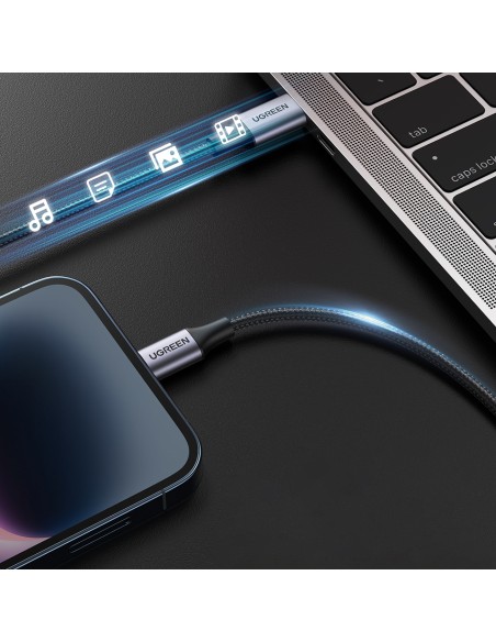 Kabelis iPhone Lightning - USB-C 2.0 MFi 2m, pilkas
 
Kabelis iPhone Lightning - USB-C 2.0 MFi 2m, pilkas
