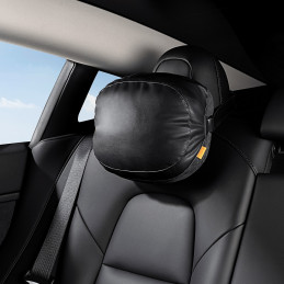 
ComfortRide Series 2 medžiagų automobilio galvos atramos pagalvėlė, juoda
