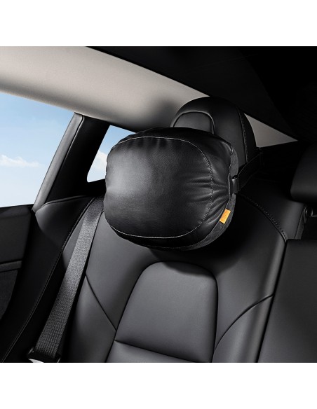 
ComfortRide Series 2 medžiagų automobilio galvos atramos pagalvėlė, juoda
