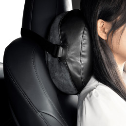 
ComfortRide Series 2 medžiagų automobilio galvos atramos pagalvėlė, juoda

