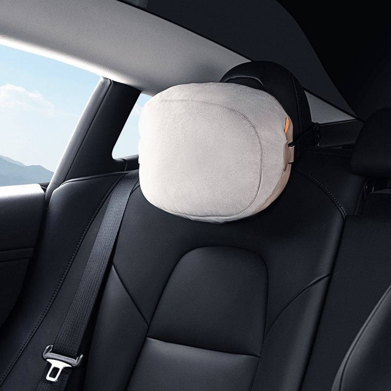 Automobilio galvos atramos pagalvėlė su 2 ComfortRide serijos medžiagomis, smėlio spalvos