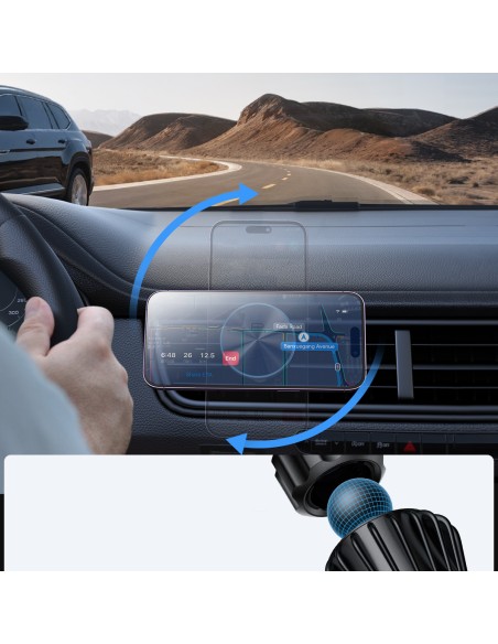 Magnetinis automobilinis laikiklis, 15W pakrovėjas orlaidei, juodas
 
Magnetinis automobilinis laikiklis, 15W pakrovėjas orlaidei, juodas