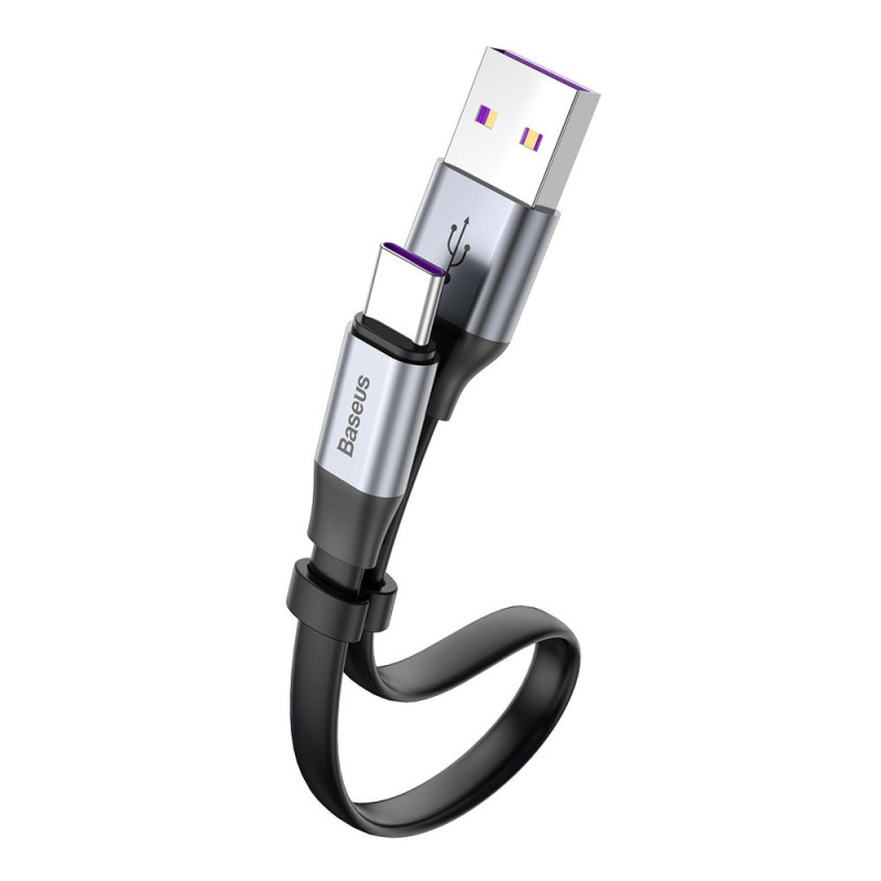 Paprastas plokščias kabelis USB laidas USB-C 5A...