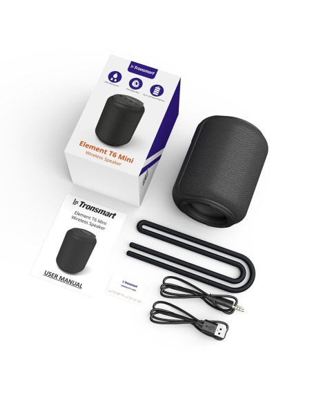 Tronsmart T6 Bluetooth 5.3 15W mini belaidė garsiakalbė juoda
 
Tronsmart T6 Bluetooth 5.3 15W mini belaidė garsiakalbė juoda