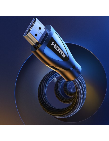 Pintas kabelis su HDMI 2.1 8K / 4K jungtimis, 3 m, juodas
 
Pintas kabelis su HDMI 2.1 8K / 4K jungtimis, 3 m, juodas