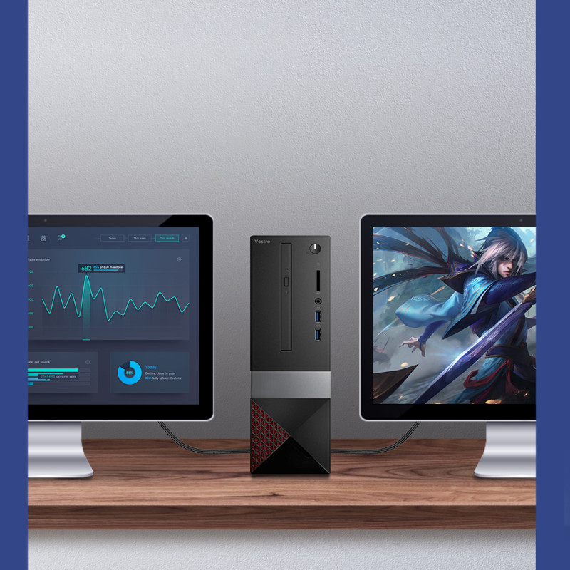 Pintas kabelis su HDMI 2.1 8K / 4K jungtimis, 3 m, juodas