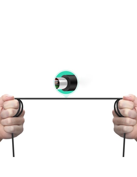 
Kabelis spausdintuvui, fakso skaitytuvui, USB-C - USB-B, 1m, juodas
