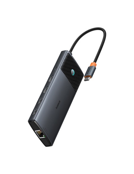 10 viename HUB adapteris USB-C prie USB-C PD / 3x USB-A / 2x HDMI / RJ-45 / SD / TF juodas
 
10 viename HUB adapteris USB-C prie USB-C PD / 3x USB-A / 2x HDMI / RJ-45 / SD / TF juodas