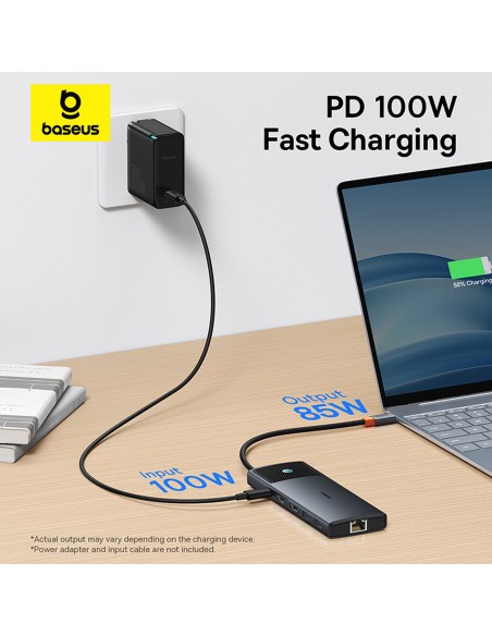 10 viename HUB adapteris USB-C prie USB-C PD / 3x USB-A / 2x HDMI / RJ-45 / SD / TF juodas
 
10 viename HUB adapteris USB-C prie USB-C PD / 3x USB-A / 2x HDMI / RJ-45 / SD / TF juodas