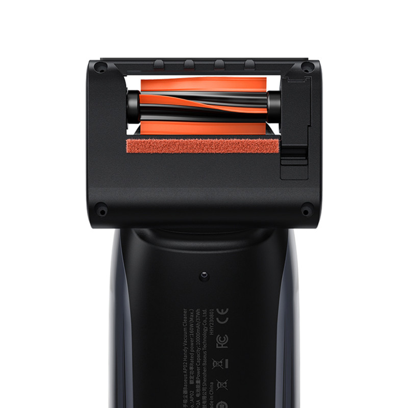 Baseus AP02 6000Pa 130W rankinis automobilinis dulkių siurblys, juodas