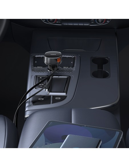 Automobilinis įkroviklis su ištraukiamu laidu iPhone Lightning USB-C 60W, juodas
 
Automobilinis įkroviklis su ištraukiamu laidu iPhone Lightning USB-C 60W, juodas
