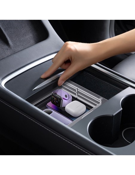 „T-Space“ stalčių laikiklis, skirtas Tesla Model 3 / Y centrinei konsolei, pilkas
 
„T-Space“ stalčių laikiklis, skirtas Tesla Model 3 / Y centrinei konsolei, pilkas