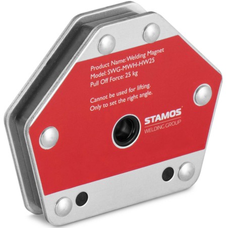 Kampinio strypo magnetinio suvirinimo laikiklio kampas 35/45/60 iki 25 kg Kampinio strypo magnetinio suvirinimo laikiklio kampas 35/45/60 iki 25 kg