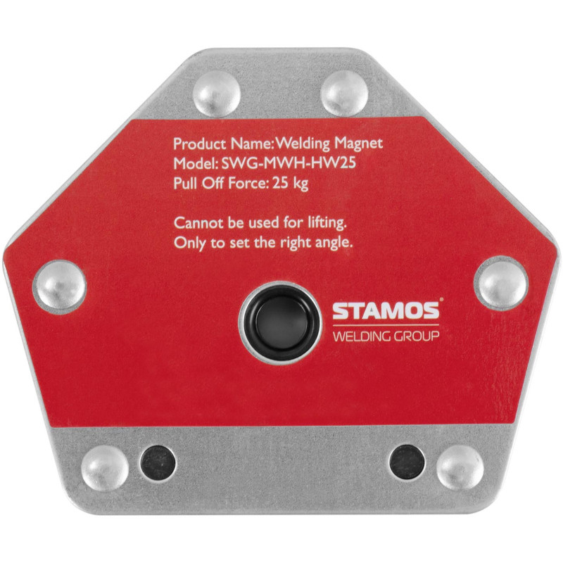Kampinio strypo magnetinio suvirinimo laikiklio kampas 35/45/60 iki 25 kg