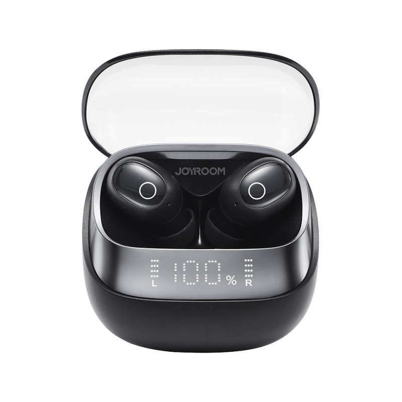 TWS Jdots Series JR-DB2 Bluetooth 5.3 belaidės ausinės, juodos