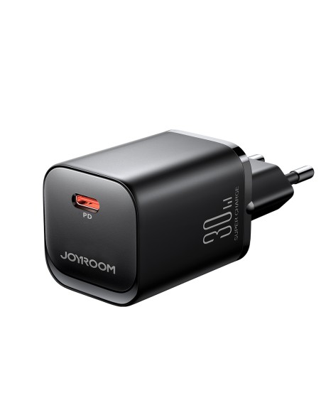 Speed Series 30W USB-C PD QC AFC FCP sieninis įkroviklis, juodas
 
Speed Series 30W USB-C PD QC AFC FCP sieninis įkroviklis, juodas