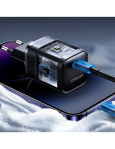 Speed Series 30W USB-C PD QC AFC FCP sieninis įkroviklis, juodas
 
Speed Series 30W USB-C PD QC AFC FCP sieninis įkroviklis, juodas