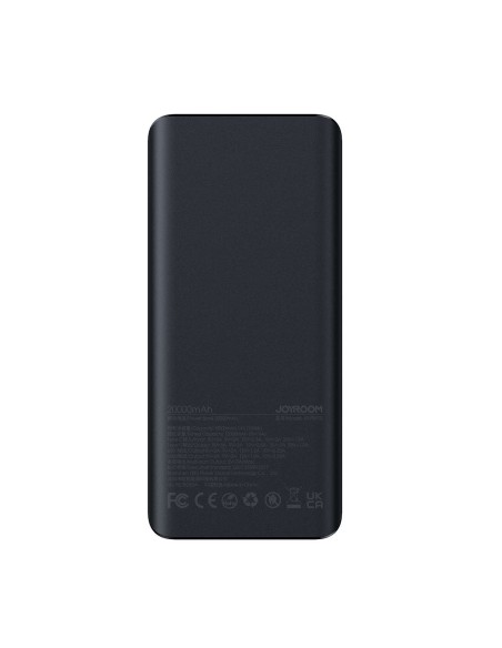 
Powerbank su žibintuvėliu 30W 20000mAh + USB-A - USB-C laidas 25cm juodas

