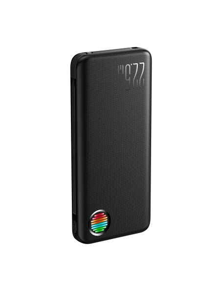 Powerbank su žibintuvėliu 22,5W 10000mAh ir įmontuotais USB-C ir Lightning laidais, juoda
 
Powerbank su žibintuvėliu 22,5W 10000mAh ir įmontuotais USB-C ir Lightning laidais, juoda