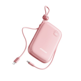
Powerbank Cutie Series 22,5W 20000mAh su USB-A USB-C stovu iPhone rožinis
