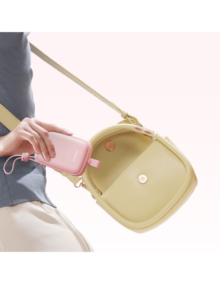 
Powerbank Cutie Series 22,5W 20000mAh su USB-A USB-C stovu iPhone rožinis
