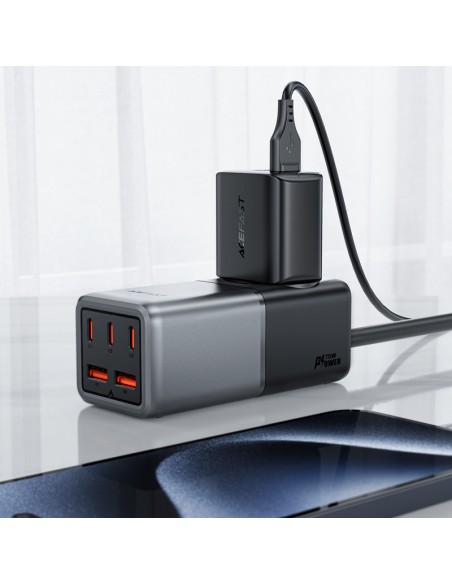 Stalinio įkroviklio įkrovimo stotelė Z2 GaN 75W PD 3x USB-C 2x USB-A juoda ir pilka
 
Stalinio įkroviklio įkrovimo stotelė Z2 GaN 75W PD 3x USB-C 2x USB-A juoda ir pilka