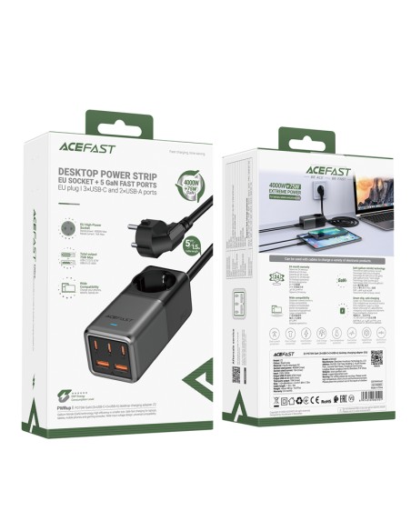 Stalinio įkroviklio įkrovimo stotelė Z2 GaN 75W PD 3x USB-C 2x USB-A juoda ir pilka
 
Stalinio įkroviklio įkrovimo stotelė Z2 GaN 75W PD 3x USB-C 2x USB-A juoda ir pilka