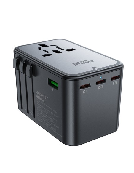 Universalus GaN Kelioninis įkroviklis 2x USB-A 3x USB-C kištukai JK EU USA AUS Black
 
Universalus GaN Kelioninis įkroviklis 2x USB-A 3x USB-C kištukai JK EU USA AUS Black