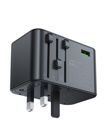 Universalus GaN Kelioninis įkroviklis 2x USB-A 3x USB-C kištukai JK EU USA AUS Black
 
Universalus GaN Kelioninis įkroviklis 2x USB-A 3x USB-C kištukai JK EU USA AUS Black