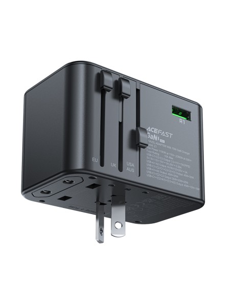 Universalus GaN Kelioninis įkroviklis 2x USB-A 3x USB-C kištukai JK EU USA AUS Black
 
Universalus GaN Kelioninis įkroviklis 2x USB-A 3x USB-C kištukai JK EU USA AUS Black