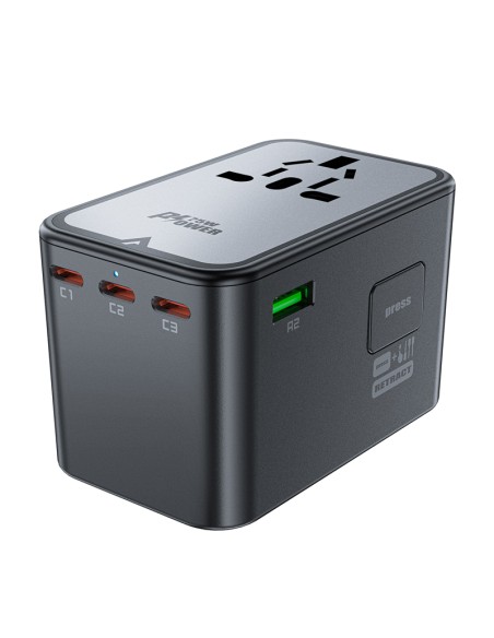 Universalus GaN Kelioninis įkroviklis 2x USB-A 3x USB-C kištukai JK EU USA AUS Black
 
Universalus GaN Kelioninis įkroviklis 2x USB-A 3x USB-C kištukai JK EU USA AUS Black