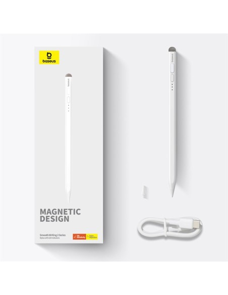 Apple Smooth Writing 2 aktyvus rašiklis su LED indikatoriumi + baltu USB-C laidu
 
Apple Smooth Writing 2 aktyvus rašiklis su LED indikatoriumi + baltu USB-C laidu