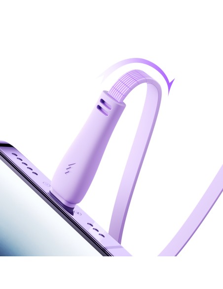 3in1 Colorful Series USB-A į USB-C / iPhone Lightning / microUSB ištraukiamas kabelis 1m violetinis
 
3in1 Colorful Series USB-A į USB-C / iPhone Lightning / microUSB ištraukiamas kabelis 1m violetinis